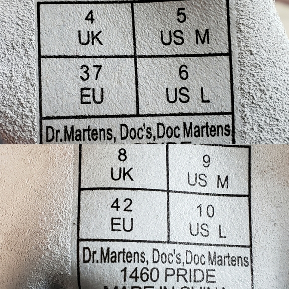 Dr. Martens 1460 AirWair "PRIDE" Boots 🆕️🔥🔥 - Picture 4 of 8